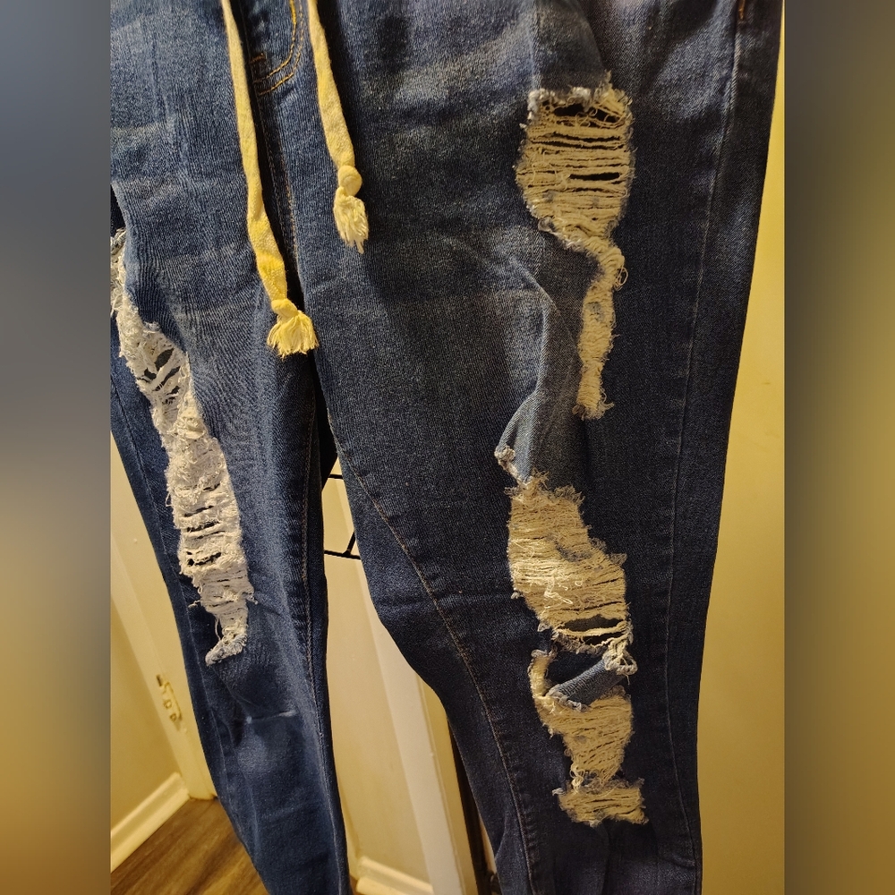 Shein Curve Size 3XL Boyfriend Jeans - Picture 3 of 7